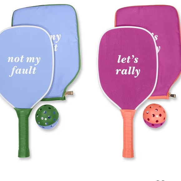 Kate Spade Let’s Rally Pickleball Set - Picture 2 of 10